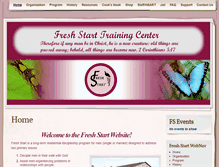 Tablet Screenshot of freshstarttrainingcenter.org